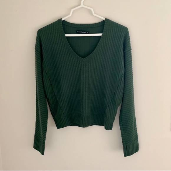 Abercrombie & Fitch Sweaters - Abercrombie waffle knit sweater